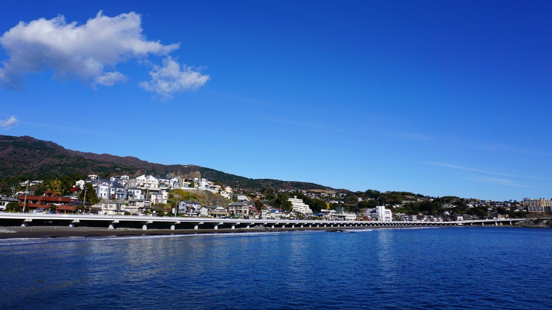 湯河原町の風景